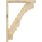 Ekena Millwork Balboa Block Rough Sawn Bracket w/ Offset Brace, Douglas Fir, 4"W x 28"D x 40"H BKT0402X28X40BOA05RDF - alternate 4